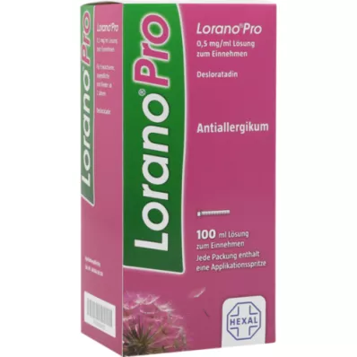 LORANOPRO 0,5 mg/ml Soluzione orale, 100 ml