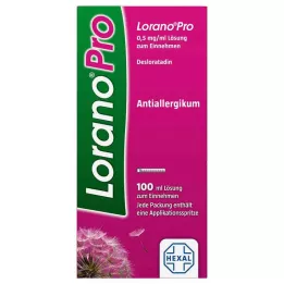LORANOPRO 0,5 mg/ml Soluzione orale, 100 ml