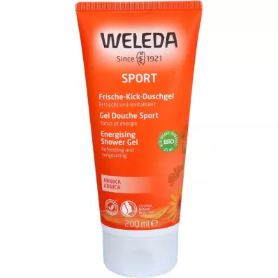 WELEDA Sport Fresh Kick Gel Doccia Arnica, 200 ml