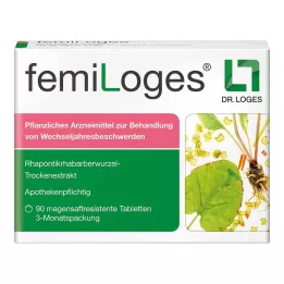 FEMILOGES compresse rivestite di enterico, 90 pezzi
