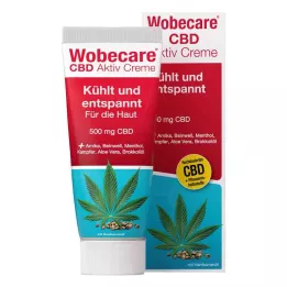 WOBECARE CBD Crema attiva, 100 ml