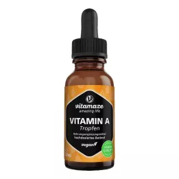 VITAMIN A 500 µg gocce vegane ad alto dosaggio, 50 ml