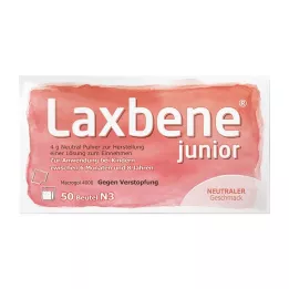 LAXBENE junior 4 g neutro PLE Kdr.6 Mon.-8 anni, 50X4 g