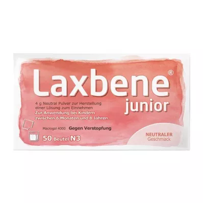 LAXBENE junior 4 g neutro PLE Kdr.6 Mon.-8 anni, 50X4 g LAXBENE junior 4 g neutro PLE Kdr.6 Mon.-8 anni, 50X4 g
