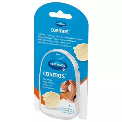 COSMOS Miscela di gesso per vesciche 3 misure, 6 pezzi COSMOS Miscela di gesso per vesciche 3 misure, 6 pezzi