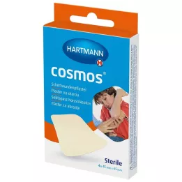COSMOS Cerotto per abrasione 45x65 mm sterile, 4 pz