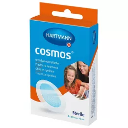 COSMOS Gesso per ustioni 43x68 mm, 8 pz