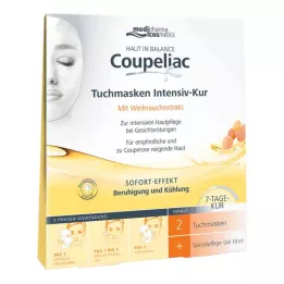 HAUT IN BALANCE Coupeliac Maschera in tessuto Trattamento intensivo, 1 pz