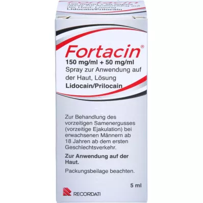 FORTACIN 150 mg/ml + 50 mg/ml spray per applicazione cutanea, 5 ml