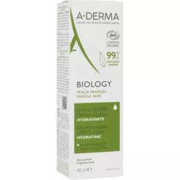 A-DERMA Crema biologica leggera dermatologica, 40 ml