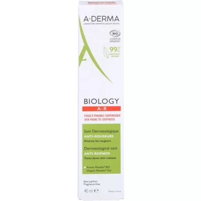 A-DERMA Trattamento dermatologico antiarrossamento Biology, 40 ml