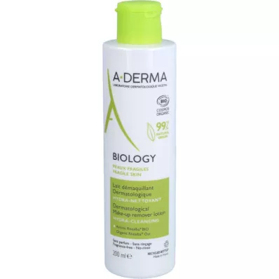 A-DERMA Biology Lozione struccante, 200 ml