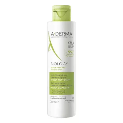 A-DERMA Biology Lozione struccante, 200 ml