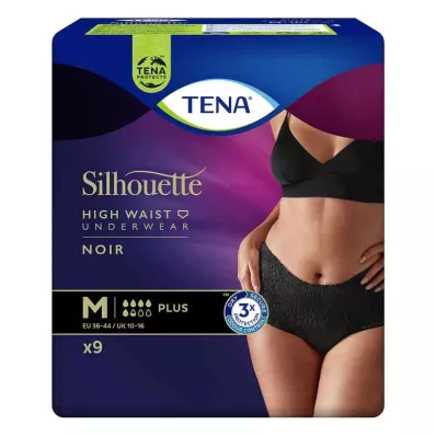 TENA SILHOUETTE più M noir, 9 pc TENA SILHOUETTE più M noir, 9 pc