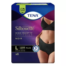 TENA SILHOUETTE più L noir, 8 pc