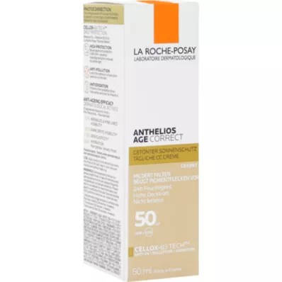 ROCHE-POSAY Anthelios Age Correct crema colorata.LSF 50, 50 ml