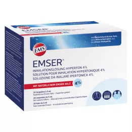 EMSER® soluzione per inalazione ipertonica al 4%, 20X5 ml