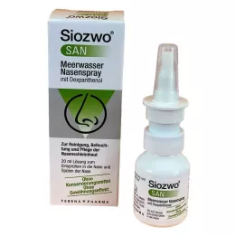 Siozwo San spray nasale allacqua di mare con dexpantenolo, 20 ml