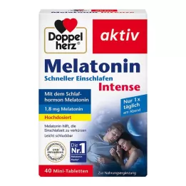 DOPPELHERZ Melatonina in compresse, 40 pezzi