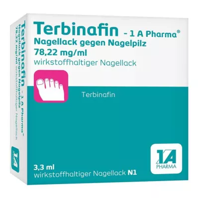 TERBINAFIN-1A Pharma Nagell.g.Nagelpilz 78.22mg/ml, 3.3 ml