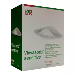 VLIWASORB medicazione sensibile superassorbente 20x20 cm, 10 pz