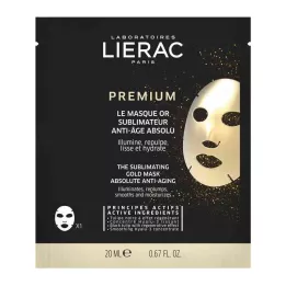 LIERAC Maschera Premium Perfecting Gold Cloth, 1X20 ml