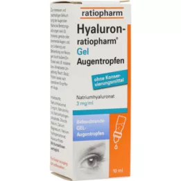 HYALURON-RATIOPHARM Gocce oculari in gel, 10 ml