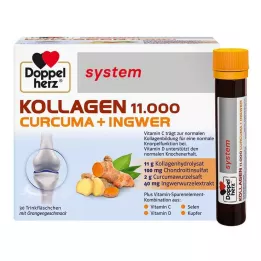 DOPPELHERZ Collagene 11.000 Curcuma+Ingw.system TRA, 30X25 ml