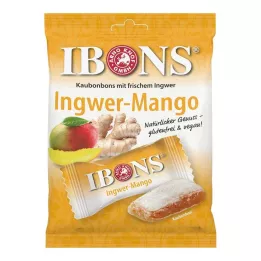IBONS Caramelle gommose Ginger Mango Bag, 92 g