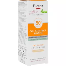 EUCERIN Crema colorata Sun Oil Control LSF 50+ light, 50 ml