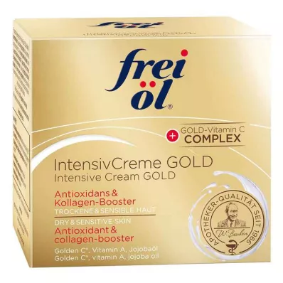 Crema intensiva idrolipidica Gold senza olio, 50 ml