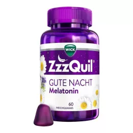 WICK ZzzQuil Good Night Soft Rubbers, 60 pezzi