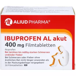 IBUPROFEN AL compresse acute 400 mg rivestite con film, 50 pz