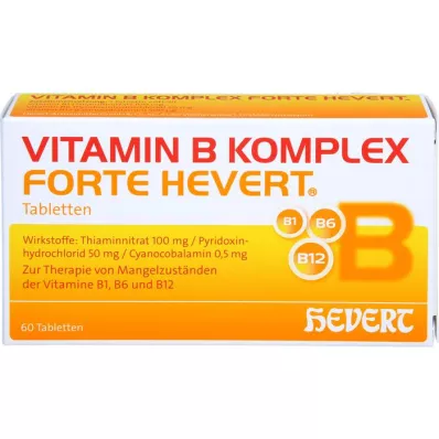VITAMIN B KOMPLEX forte compresse Hevert, 60 pz