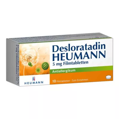 Desloratadina HEUMANN 5 mg compresse rivestite con film, 10 pz