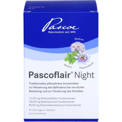 PASCOFLAIR Compresse rivestite per la notte, 90 pezzi