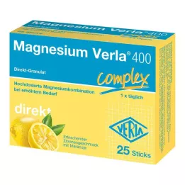 MAGNESIUM VERLA 400 Granuli diretti di limone, 25 pz