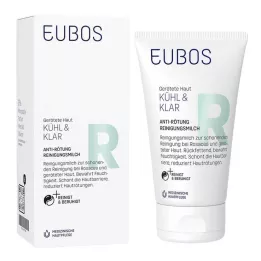 EUBOS KÜHL &amp; KLAR Latte detergente antiarrossamento, 150 ml