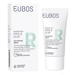 EUBOS KÜHL &amp; KLAR Siero antiarrossamento, 30 ml