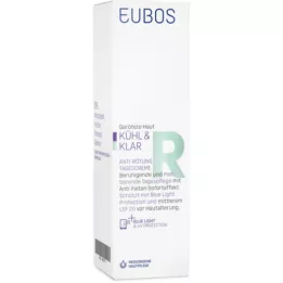 EUBOS KÜHL &amp; KLAR Crema da giorno antiarrossamento LSF 20, 40 ml