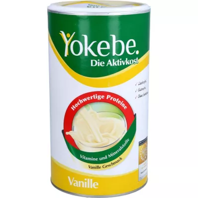 YOKEBE Vaniglia senza lattosio NF2 in polvere, 500 g