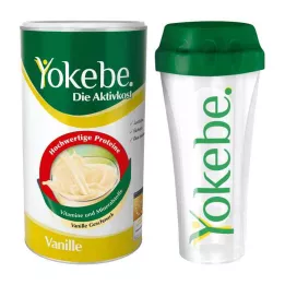 YOKEBE Confezione iniziale di polvere NF2 senza lattosio alla vaniglia, 500 g