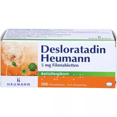 DESLORATADIN Heumann 5 mg compresse rivestite con film, 100 pz