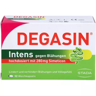 DEGASIN capsule molli intensive da 280 mg, 32 pz