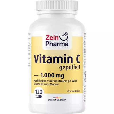 VITAMIN C KAPSELN 1000 mg tamponati, 120 pz