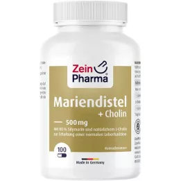 MARIENDISTEL+CHOLIN Capsule 80% silimarina, 100 pz