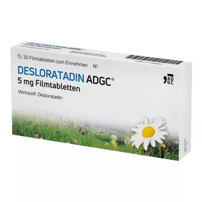 Desloratadina-ADGC 5 mg compresse rivestite con film, 20 pz