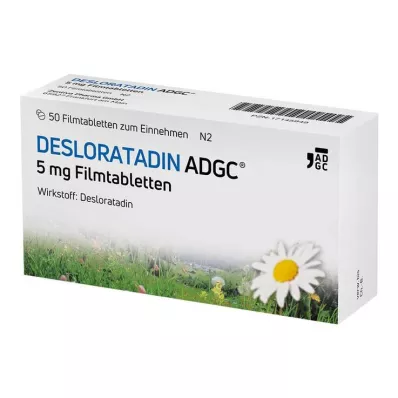 Desloratadina-ADGC 5 mg compresse rivestite con film, 50 pz