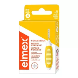 ELMEX Scovolini interdentali ISO misura 4 0,7 mm giallo, 8 pz