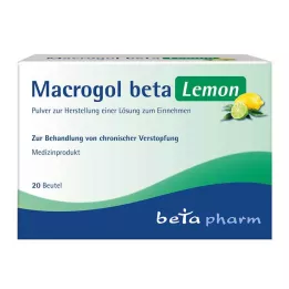 MACROGOL beta Limone soluzione orale, 20 pz